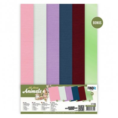 Kartonkilajitelma A4: All About Animals, 21kpl