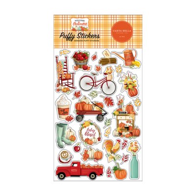 Tarra-arkki, puffy: Welcome Autumn