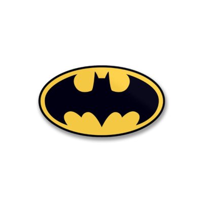 Vinyl sticker, Batman: Logo