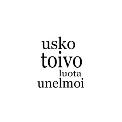 Tekstileimasin, LCD: Usko, toivo, luota, unelmoi