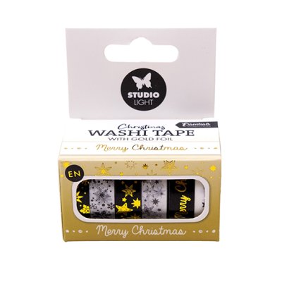 Washi -teipit, Studiolight: Christmas, gold foil