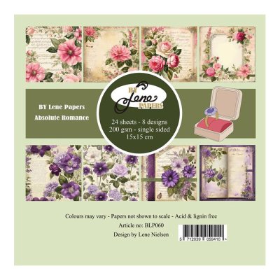 6x6" paperipakkaus, By Lene: Absolute Romance