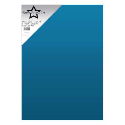 Peilikartonki A4, PF: Blue Obsidian - matta
