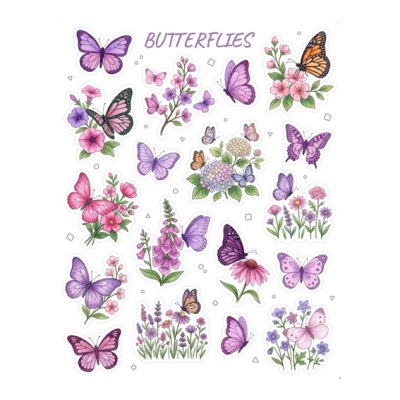 Tarra-arkki, Boox: Butterflies