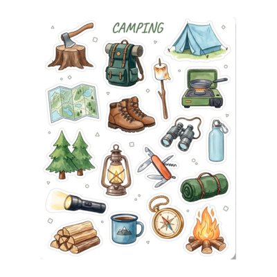 Tarra-arkki, Boox: Camping