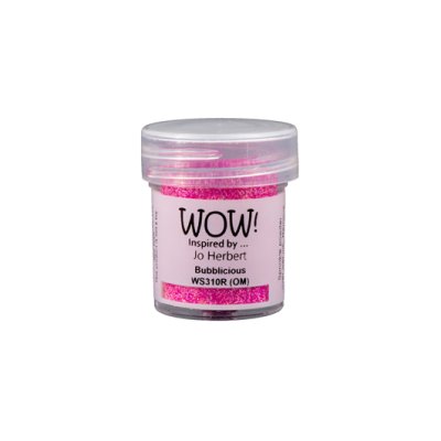 Wow! embossing powder: Bubblicious