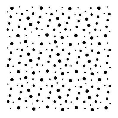 Leimasin, C.C. Design: Spotty dots -tausta