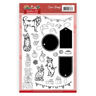 Amy Design stamp set: Christmas Pets