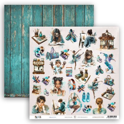 Kuviopaperi 12x12", UHK: Essence and Form - Creativity