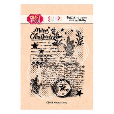 Clear stamp, Craft & You: Xmas background