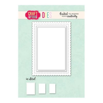 Stanssisetti, Craft & You: ATC Biscuit frame