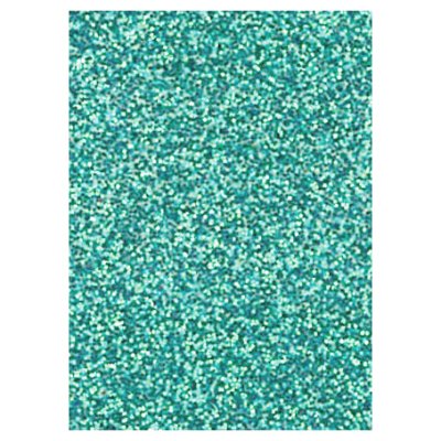 Softis -arkki, 2mm, kimalle: vaalea turkoosi