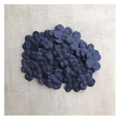 Paperikukat: hortensia - tummansininen, 40kpl