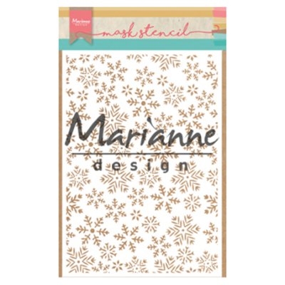 Stencil A5, Marianne Design: Ice Crystals