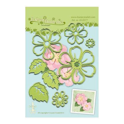 Stanssisetti, Leane Creatief: Flower Blossom