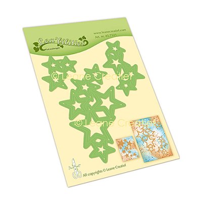 Stanssisetti, Leane Creatief: Star Ornaments