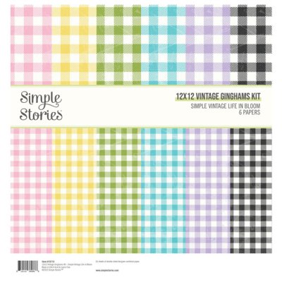 12x12" paperipakkaus, Simple Stories: Life in bloom