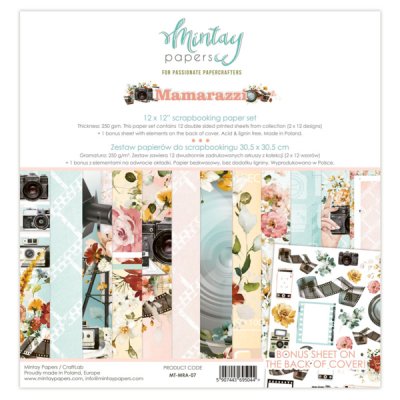 12x12" paperipakkaus, Mintay: Mamarazzi