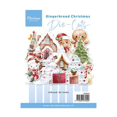 Die-cuts, Marianne Design: Gingerbread Christmas
