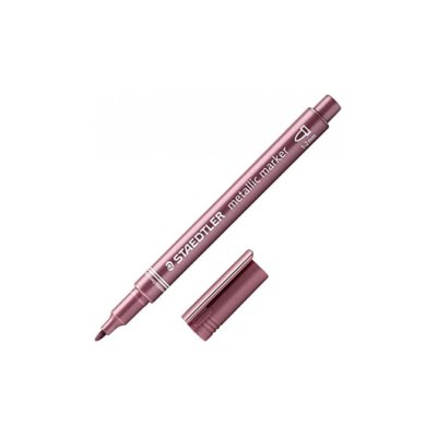 Metallic marker, Staedtler: wine red