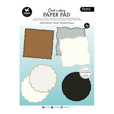 Card Making pad 33, Studiolight: Koristetaustat - Naturals