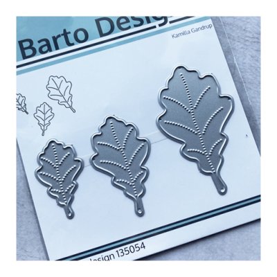 Cutting die set, Barto Design: Oak leaves