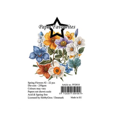 Die-cuts, Paper Favourites: Spring Flowers 2