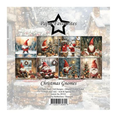 6x6" paper pack, PF: Christmas Gnomes