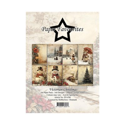 A6 paper pad, PF: Victorian Christmas