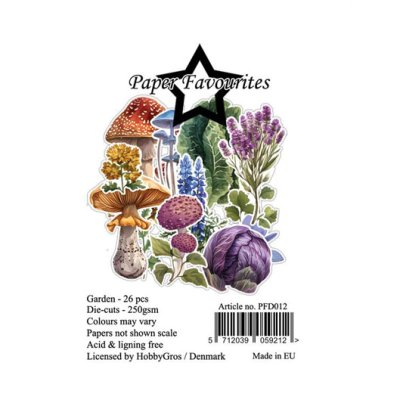 Die-cuts, Paper Favourites: Garden