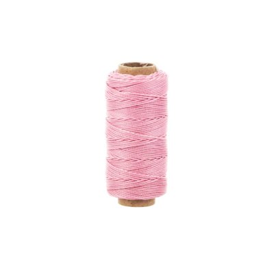 Polyester -nyöri 50 m, Simple and Basic: Pink Candyfloss