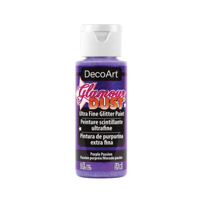 DecoArt Glamour Dust -maali: Purple Passion