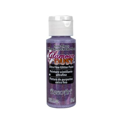 DecoArt Glamour Dust -maali: Purple Princess