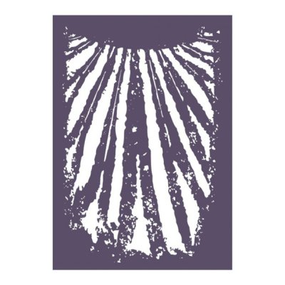 stencil A5, Dutch Doobadoo: Rays