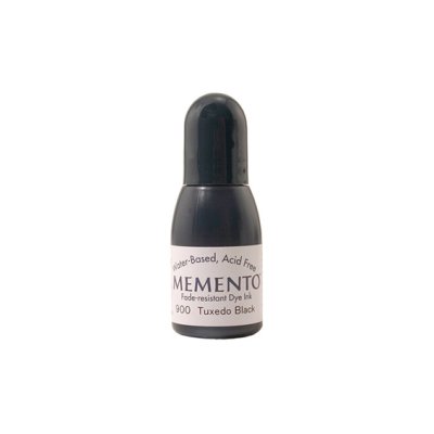 Memento -täyttöpullo 15ml: Tuxedo Black - musta
