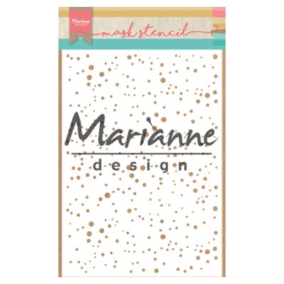 Stencil A5, Marianne Design: Snowflakes