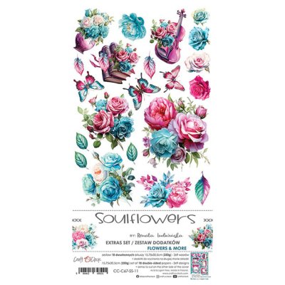 Die cut sheets, Craft O'Clock: Soulflowers - Flowers & More