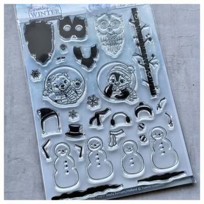 Stamp set A5, YC: Sparkling Winter