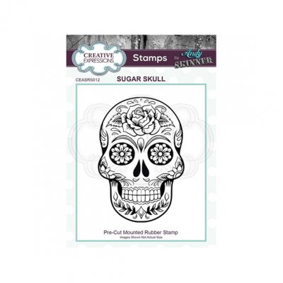 Creative Expressions -leimasin: Sugar Skull
