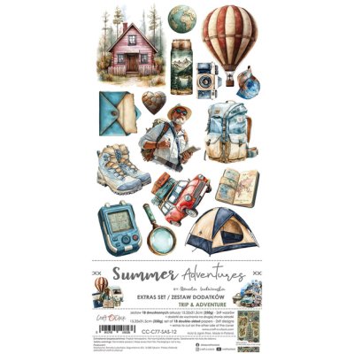 Die cut sheets, Craft O'Clock: Summer Adventures