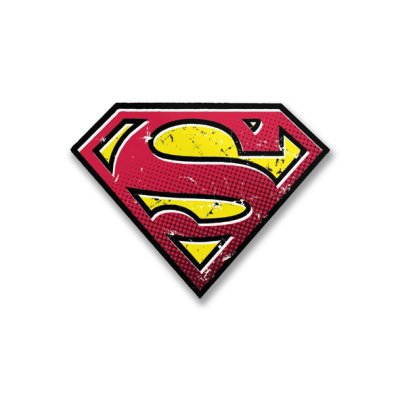 Vinyl sticker, Superman: Logo