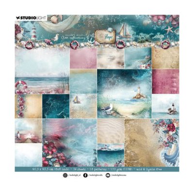 8x8" -paperilehtiö, Studiolight: Tide of Hope