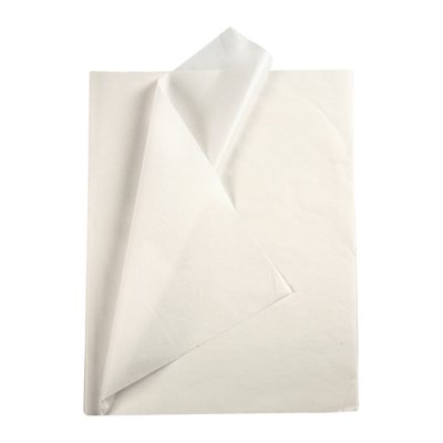 Silkkipaperi, 5 arkkia: valkoinen