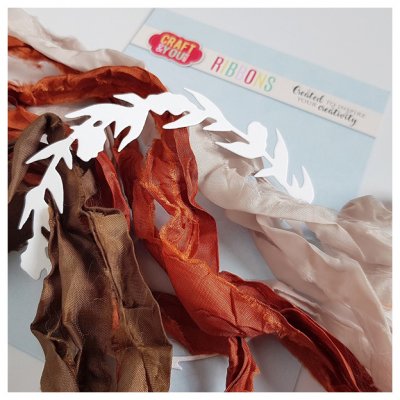 Nauhalajitelma: Vintage ribbon set 12