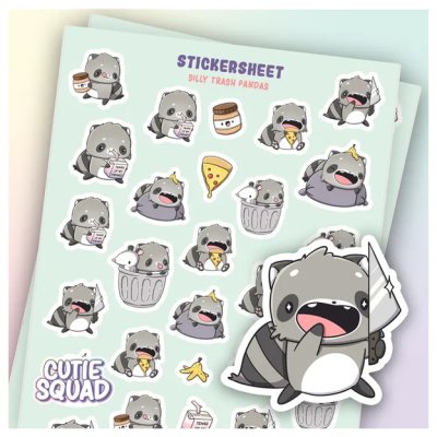 Tarra-arkki, Cutie Squad: Wacky raccoons