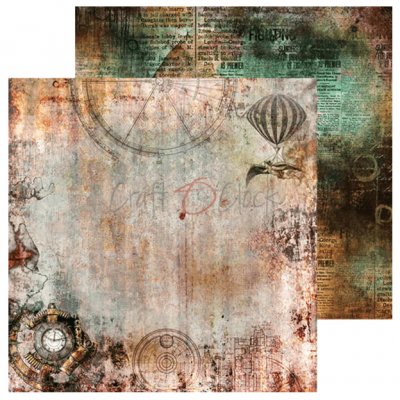 Craft O'Clock -kuviopaperi 12x12": Wings of Freedom 05