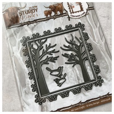 Amy Design dies: Winter frame