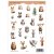 Sticker sheet, Krafia: Forest citizens