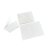5x7" Korttipohja-/ kuoripakkaus, valkoinen, 50kpl
