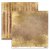 Kuviopaperi 12x12", UHK: Art Journal Christmas 2 - Brown gold